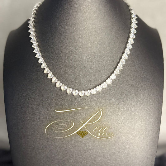 Heart Tennis Chain 💎❤️