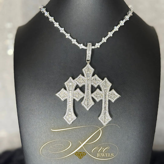 3 Cross Pendant 💎