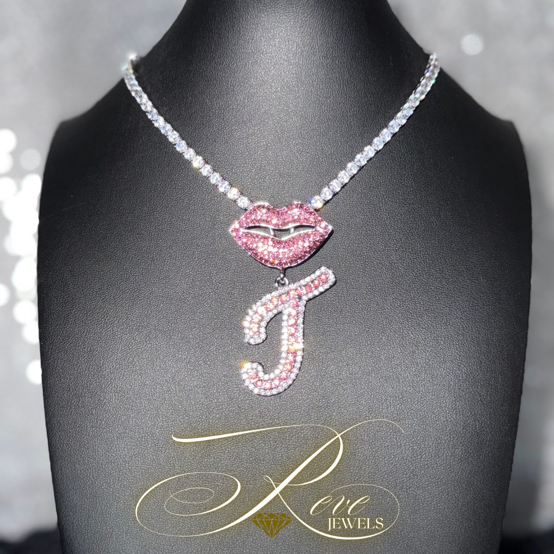 Pink Lips initial 💎💋