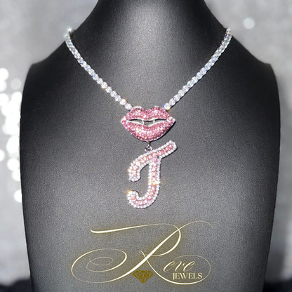 Pink Lips initial 💎💋