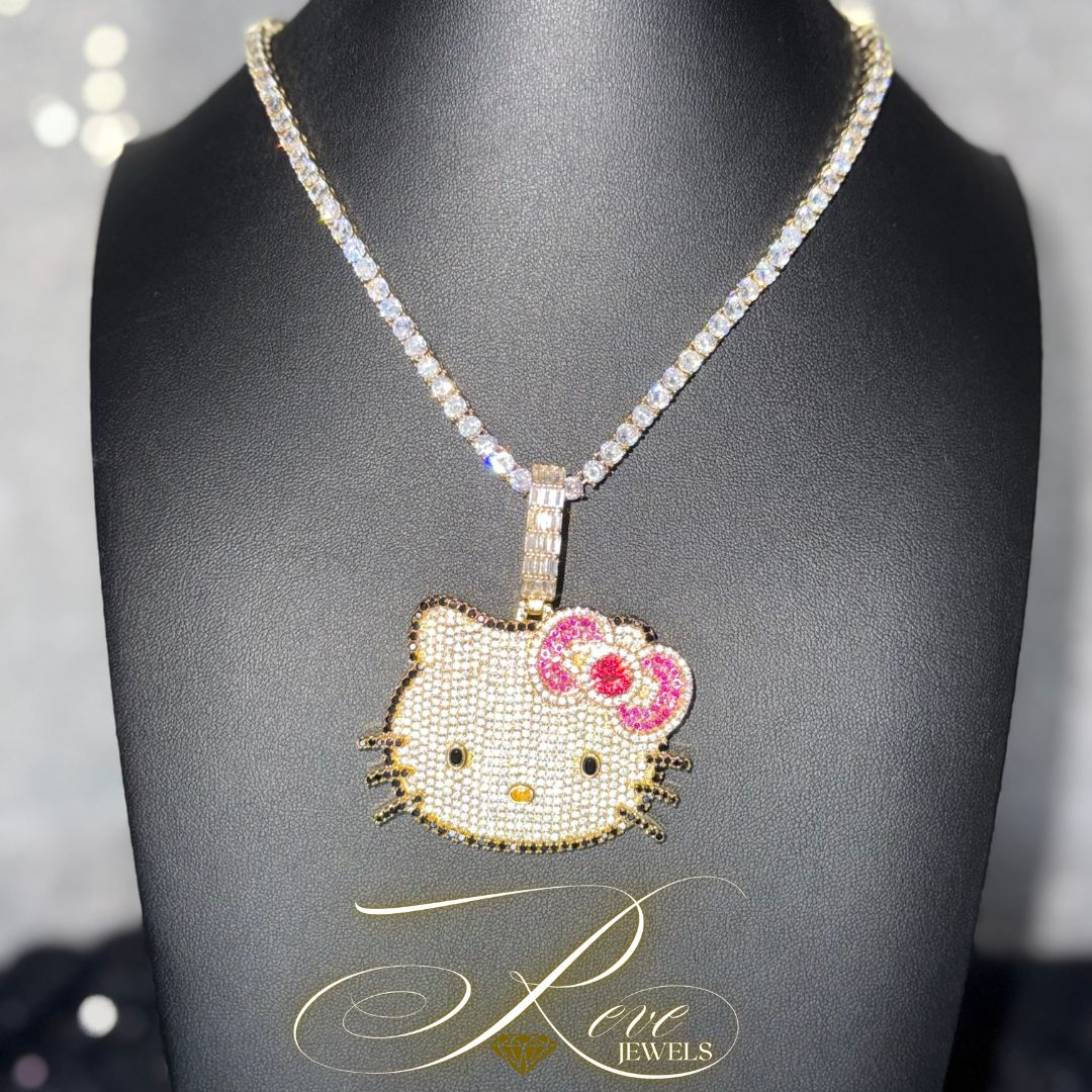 Icy Kitty Pendant 💎