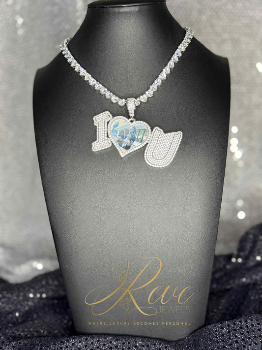 I Love You Picture Pendant💎❤️ (2-3 weeks)